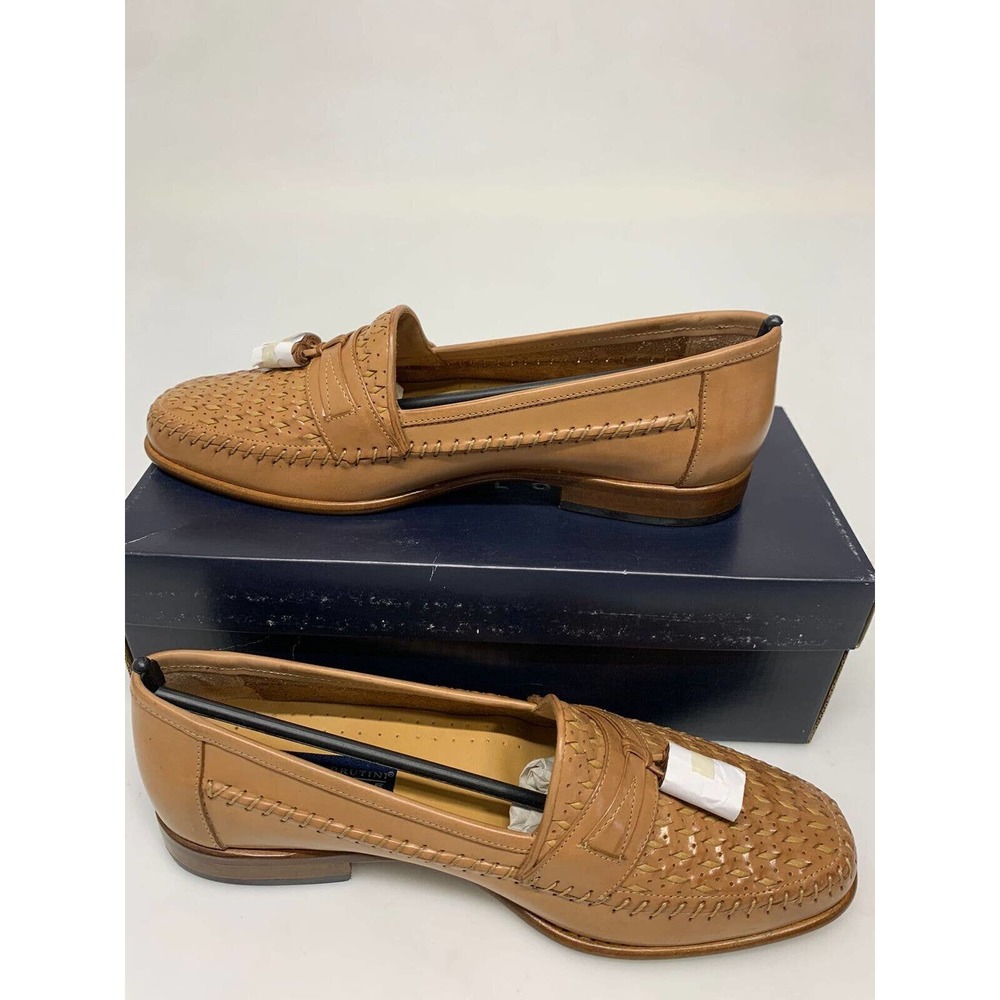 New Giorgio Brutini Shoes Le glove Brown 10 1/2 Men's